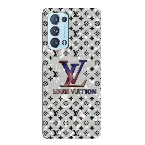 Чохол Стиль Louis Vuitton на Oppo Reno6 Pro Plus 5G (Яскравий LV)