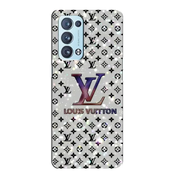 Чехол с рисунком «Яркий LV» для OPPO Reno6 Pro Plus 5G
