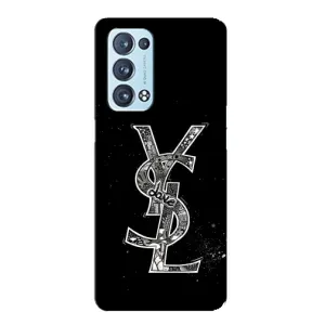 Чохол (Dior, Prada, YSL, Chanel) для Oppo Reno6 Pro Plus 5G (YSL)