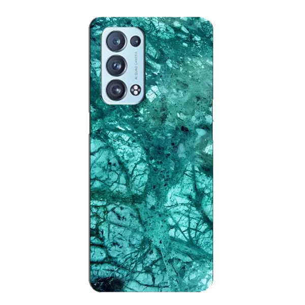 Чехол с рисунком «Зеленый мрамор» для OPPO Reno6 Pro Plus 5G Чехол с рисунком «Зеленый мрамор» для OPPO Reno6 Pro Plus 5G