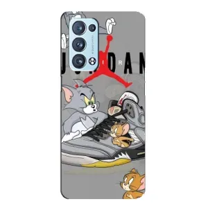 Силіконовый Чохол Nike Air Jordan на Оппо Рено 6 Про (5G) (Air Jordan)