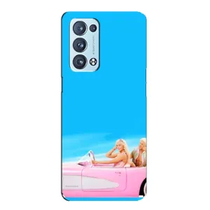 Силіконовый Чохол Барбі фільм на Oppo Reno6 Pro 5G (Барбі і Кен)
