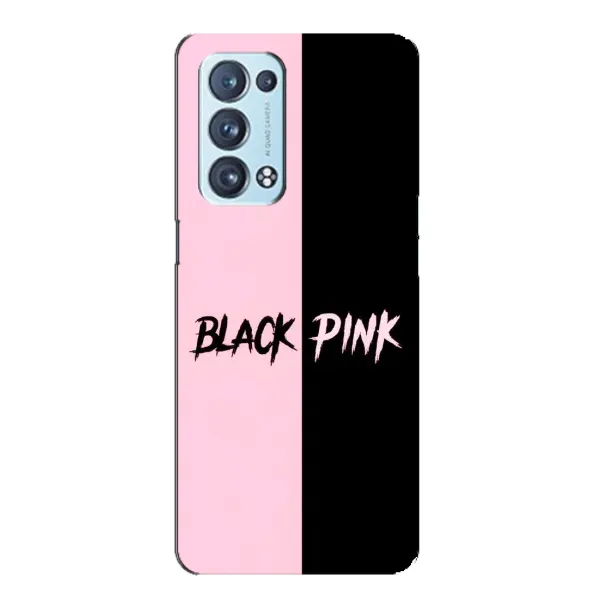 Чехол с рисунком «BLACK PINK» для OPPO Reno6 Pro 5G