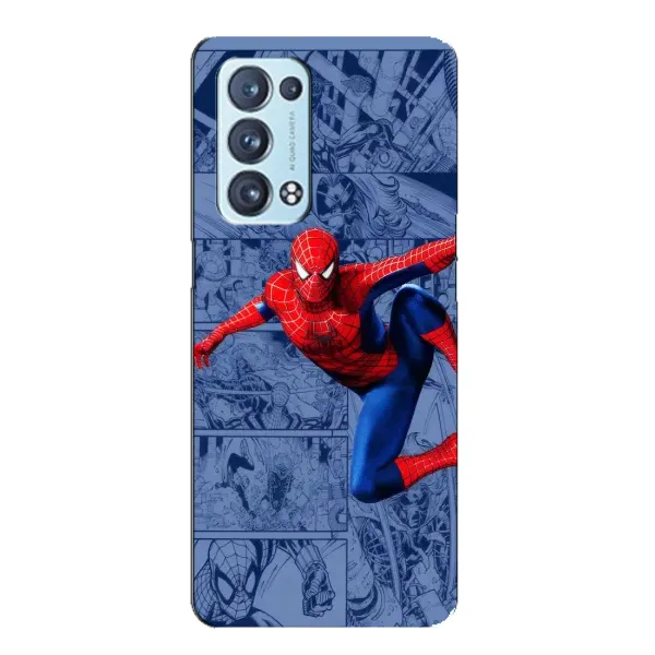 Чехол с рисунком «Человек Паук» для OPPO Reno6 Pro 5G