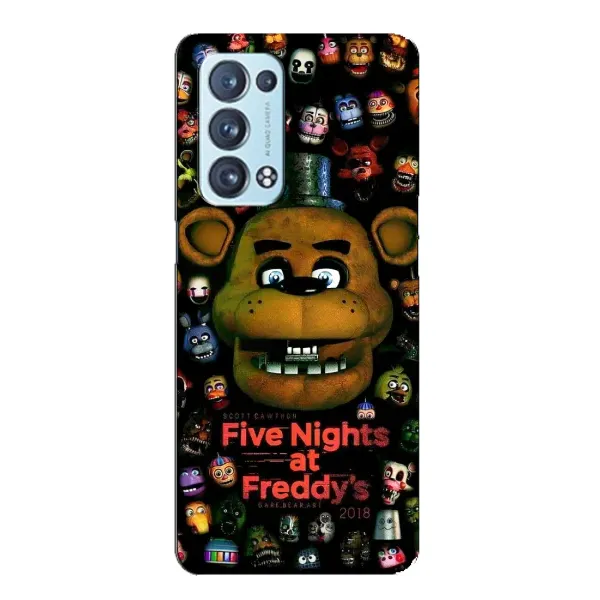 Чехол с рисунком «Freddy» для OPPO Reno6 Pro 5G