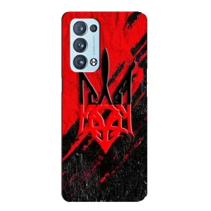 Чехол Укр Символика для Oppo Reno6 Pro 5G (Герб Украины)