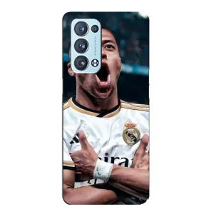 Чехол (TPU) с Футболистом на Oppo Reno6 Pro 5G (Гол Мбаппе)