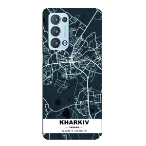 Чехлы силиконовые (Город Харьков) на Оппо Рено 6 Про (5G) (Харьков)