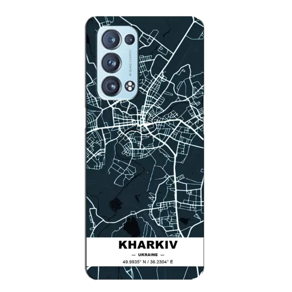 Чехол с рисунком «Харьков» для OPPO Reno6 Pro 5G Чехол с рисунком «Харьков» для OPPO Reno6 Pro 5G