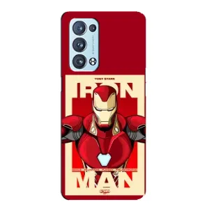 Чехол Супергерой Железный человек на Oppo Reno6 Pro 5G (Iron man)