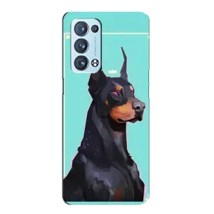 Чехол ДОБЕРМАН для Oppo Reno6 Pro 5G (Король доберман)