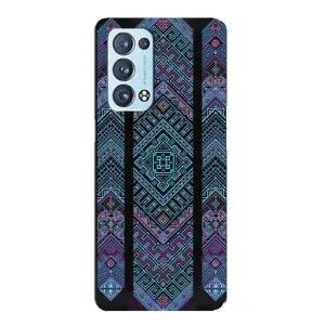 Силиконовый Чехол на Oppo Reno6 Pro 5G (Крутой орнамент)