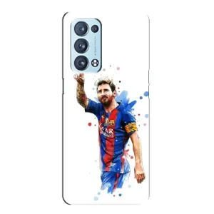 Чехлы Лео Месси Аргентина для Oppo Reno6 Pro 5G (Leo Messi)