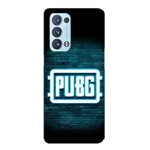 Чохол (TPU) з картинкою "Лого Пабг" на Оппо Рено 6 Про (5G) (Лого PUBG)