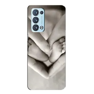 Чехлы для МАМЫ на Oppo Reno6 Pro 5G (Любящие руки)
