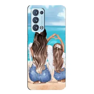 Чехлы для МАМЫ на Oppo Reno6 Pro 5G (Мама и дочь)