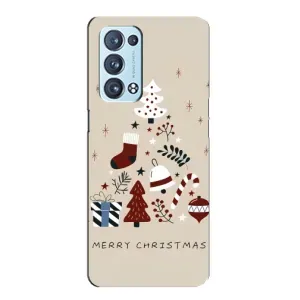 Чохол Санта Клаус для Oppo Reno6 Pro 5G (Merry Christmas)