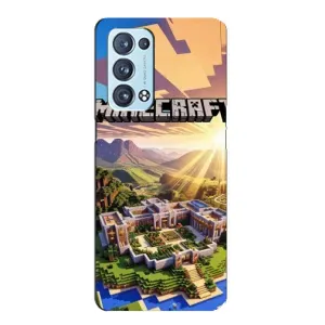 Чехол майнкрафт для Oppo Reno6 Pro 5G (MINECRAFT)