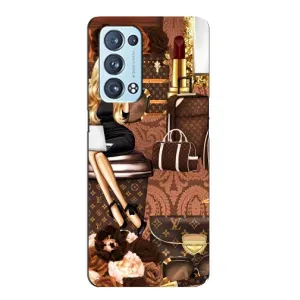 Чохол Стиль Louis Vuitton на Oppo Reno6 Pro 5G (Мода Луі Віттон)