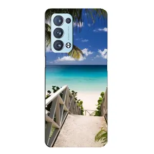 Летний Чехол на Oppo Reno6 Pro 5G (Рай)