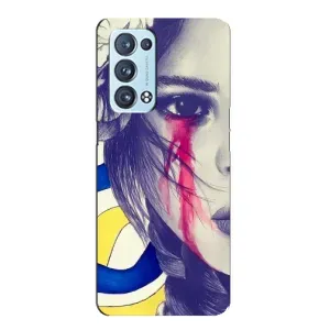 Чехол на Oppo Reno6 Pro 5G Украинский дизайн (Слезы Украины)