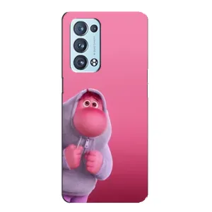 Чехол Головоломка для Oppo Reno6 Pro 5G - (AlphaPrint) (Стыд)
