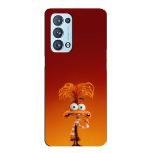 Чехол Головоломка для Oppo Reno6 Pro 5G - (AlphaPrint) (Тревожность)