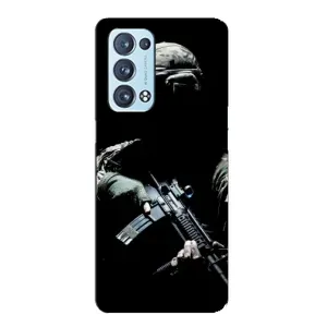 ЗСУ Чехлы (TPU) для Oppo Reno6 Pro 5G (ЗСУ снайпер)