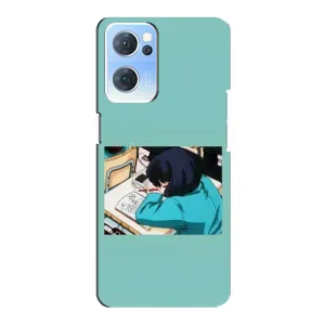 Чехол с персонажами АНИМЕ на Oppo Reno7 5G (Аканэ Тэндо)