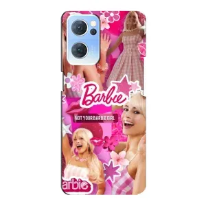 Силиконовый Чехол Барби Фильм на Oppo Reno7 5G (Барби)