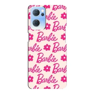 Силиконовый Чехол Барби Фильм на Oppo Reno7 5G (Barbie)