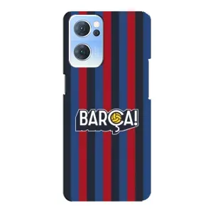 Чехол для Oppo Reno7 5G (Барселона) (BARCA)