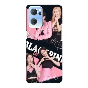 Чехлы с картинкой для Oppo Reno7 5G (BLACKPINK)