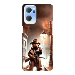 Чехол с мемами тралалело тралала для Oppo Reno7 5G (Бобрито бандито)