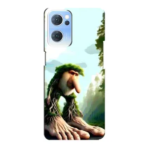 Чехол с мемами тралалело тралала для Oppo Reno7 5G (Брр брр патапим)
