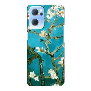 Чехол с принтом САКУРЫ на Oppo Reno7 5G (Цветение Сакуры)