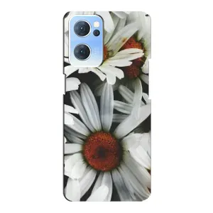 Чехол с ромашками на Oppo Reno7 5G (Цветы Ромашки)