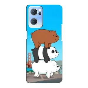 Чохли з Пандами на Oppo Reno7 5G (Друзі)