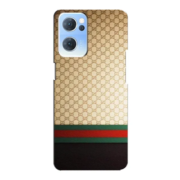 Чехол с рисунком «Фон Гуччи» для OPPO Reno7 5G