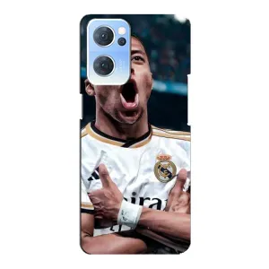 Чехол (TPU) с Футболистом на Oppo Reno7 5G (Гол Мбаппе)