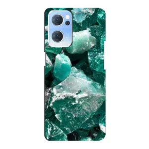 Чехол (Дорого -богато) на Oppo Reno7 5G (Изумруд)