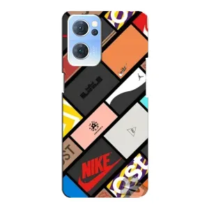 Чехол с рисунком «Коробки» для OPPO Reno7 5G