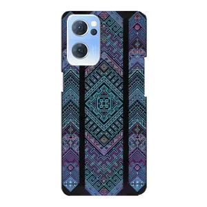 Силиконовый Чехол на Oppo Reno7 5G (Крутой орнамент)