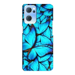Силіконовий бампер з картинкою звірів для Oppo Reno7 5G (Крила метеликів)