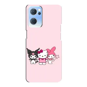 Чехол с персонажем Куроми на Oppo Reno7 5G (Куроми Мелоди Китти)