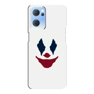 Чехлы с картинкой Джокера на Oppo Reno7 5G (Лицо Джокера)