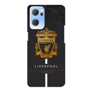 Силиконовые Чехлы принт Футбол на Oppo Reno7 5G (Liverpool)