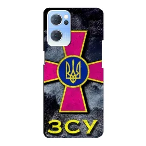 ЗСУ Чехлы (TPU) для Oppo Reno7 5G (Лого ЗСУ)