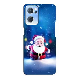 Чохли на Новий Рік Oppo Reno7 5G (Маленький Дід Мороз)
