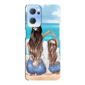 Чехлы для МАМЫ на Oppo Reno7 5G (Мама и дочь)